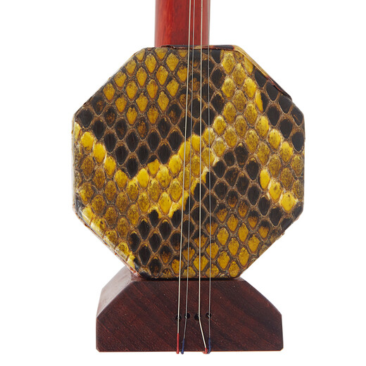 
Ai Mu Practice and perform Mongolian ethnic orchestral instruments octagonal tubes treble children's solo tetras red rosewood sihu qin shadow puppet Su Qin Sihu