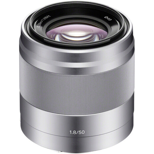Sony (SONY) guaranteed price 11.11 E 50mm F1.8 OSS APS-C format fixed focus lens SEL50F18 silver