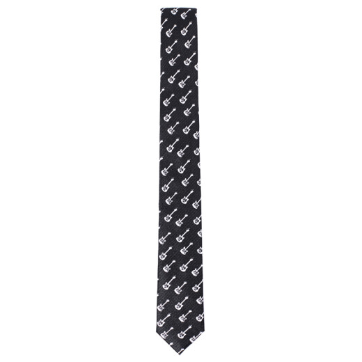 North Martin Silk Narrow Tie Men's Korean Style 5.5CM Wide Black