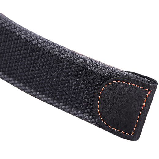 Half cigarette canvas belt men's belt youth Korean style trouser belt pin buckle casual outdoor student military training durable gift giving