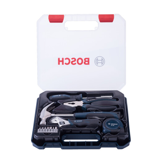 Bosch (BOSCH) household multi-functional hardware tool set (12-piece set) manual tool box