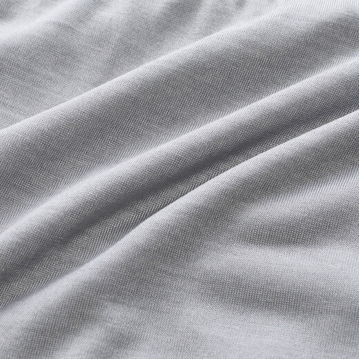 Jinsanta tube top 100% mulberry silk anti-exposure strap tube top with chest pad 2NZF4B405 gray with chest pad L