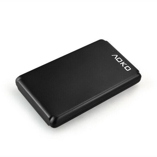 AOKO 2.5-inch Type-C mobile hard drive box 15mm thick external USB3.1 notebook mechanical solid state drive external box supports 15mm thick hard drive A206BK Gen2 speed 15mm thick hard drive box