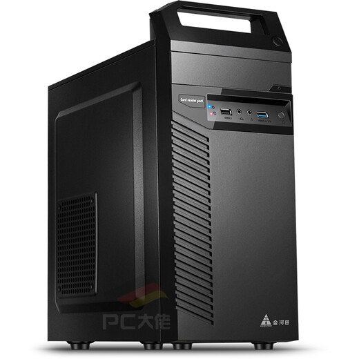 PC Gangster (PCDL) Core i5-12400 six-core commercial home office online course customer service operation desktop computer host 32GB memory 1TB SSD solid state drive