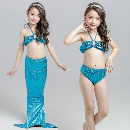 girls mermaid swim skirt