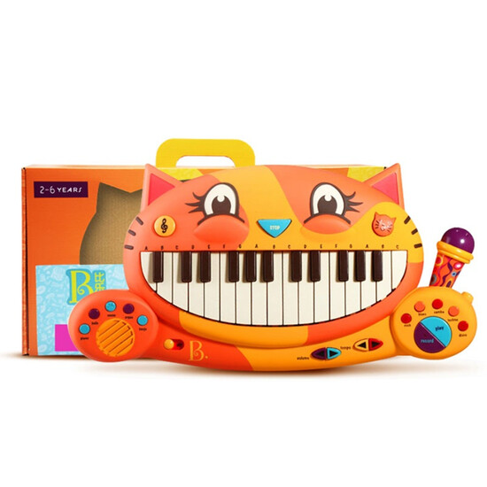 b toys cat piano