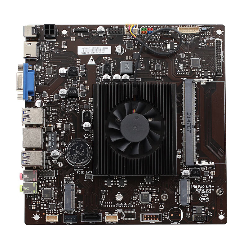 Customized Jiewei J-N09 mini host control industry J41 10 610 all-in-one iT motherboard JW-J4125T (10W) quad-core four-thread/clocked frequency