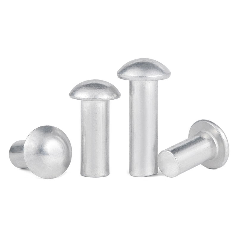 Jinggong Jinggong aluminum semicircular solid rivets round head rivets striking aluminum rivets semicircular rivets GB867 20% off 5x8 50 pieces