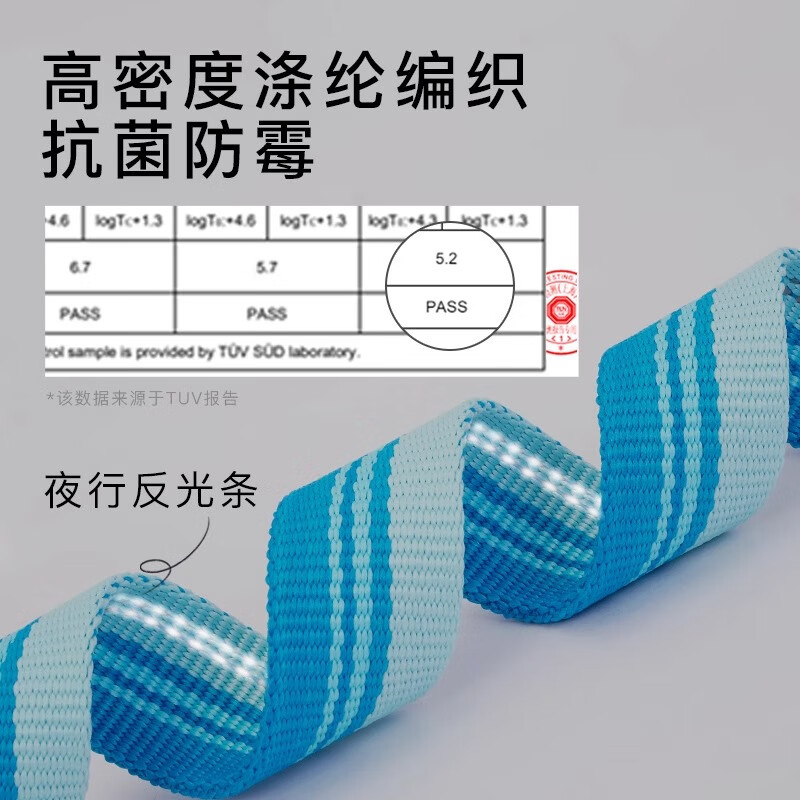 TOUCHDOG it it AirOne ultra-light dog leash 135cm quick-drying and mildew-proof outdoor aviation aluminum medium puppy yellow 135cm adjustable version 1-40 pounds one size