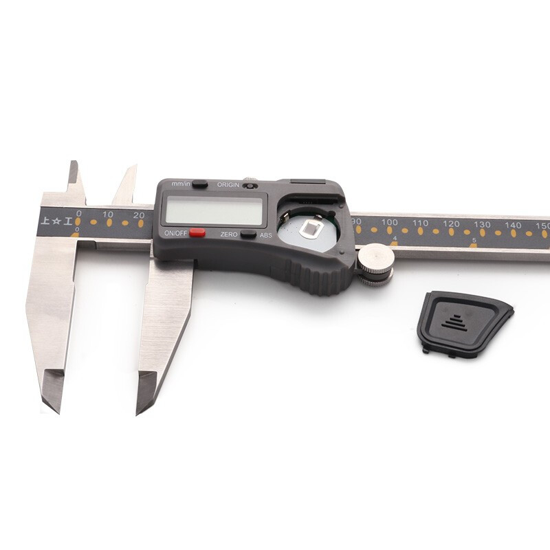 Shanggong origin type electronic digital caliper 0-200mm graduation value 0.01 absolute origin type vernier caliper stainless steel high precision