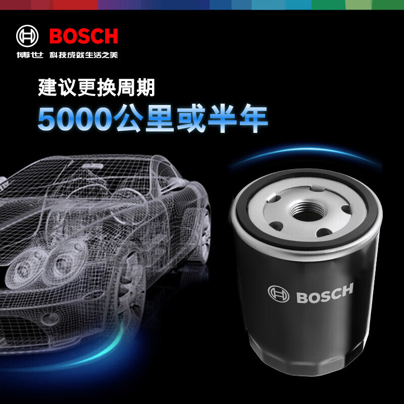 Bosch (BOSCH) oil filter 0225 Honda Accord Civic Fit Geodesai Binzhi Guandao Haoying CR-V