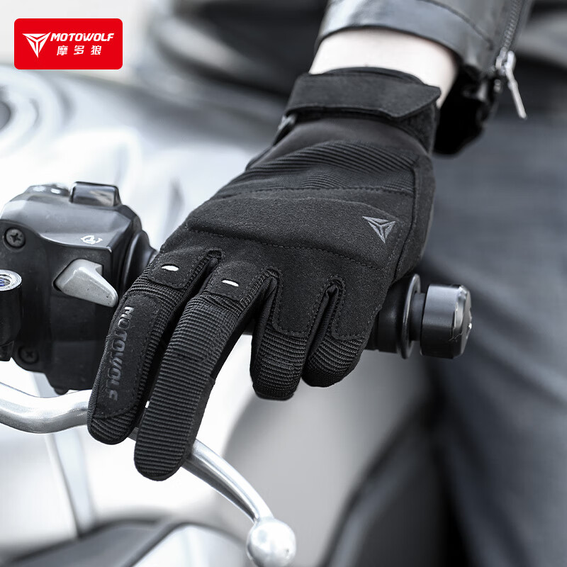 MOTOWOLF motorcycle summer riding gloves, universal for all seasons, windproof, anti-fall, breathable, off-road rider equipment, motorcycle for women