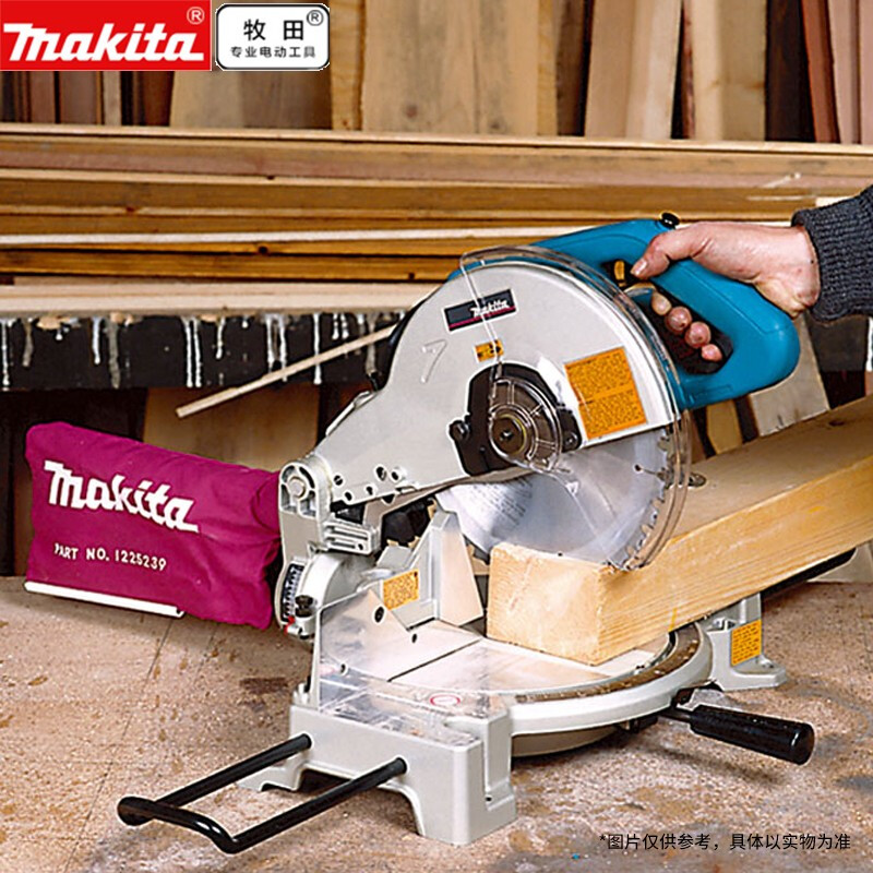 Makita Makita miter saw aluminum 10-inch machine multi-functional cutting machine high-power miter saw LS1040N power tool LS1040N aluminum saw machine with 120 tooth saw aluminum sheet 1 sheet