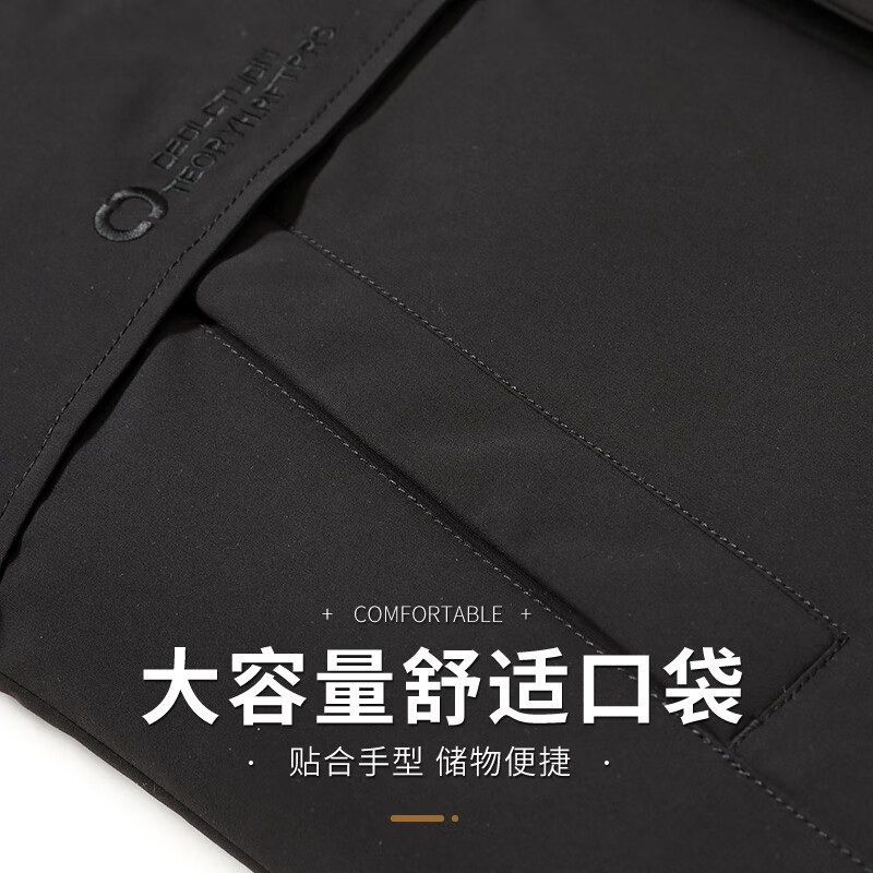 Flying in the Snow Goose Down Jacket Men's Removable Hat Autumn and Winter Thick Casual Business Mid-Length Jacket Men's 185