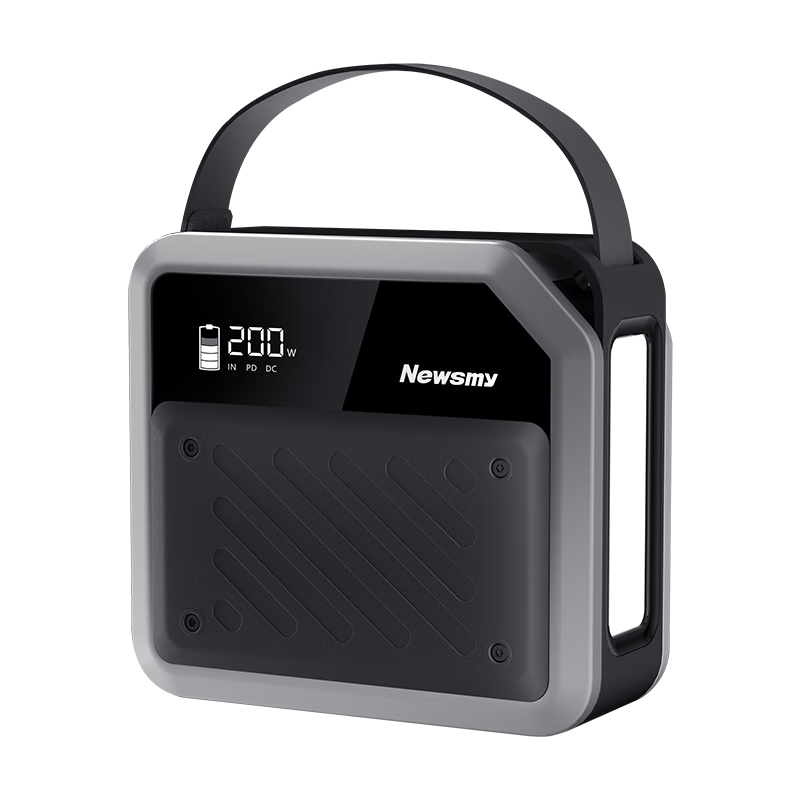 Newman (Newsmy) 3C certified P7 outdoor mobile energy storage power supply 100w 270wh 72000mAh compact portable emergency lighting car power bank self-driving camping black