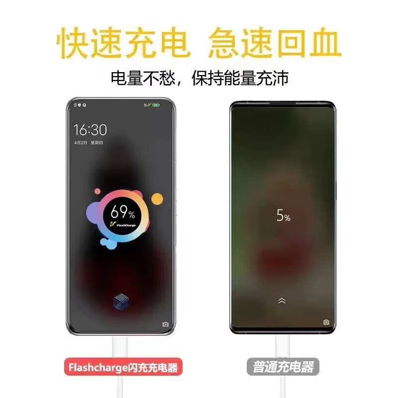 Original suitable for vivoS15 data cable 80W ultra-fast flash charging vivos15pro mobile phone charging cable 6A extended vivos15e data cable 66w flash charging type-c interface flash charging data cable 1 meter