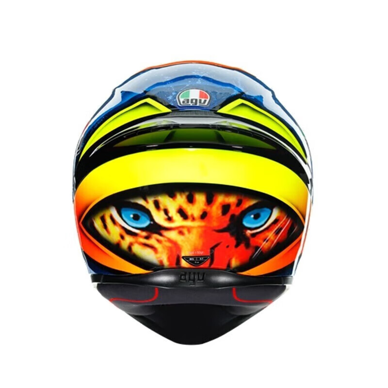 AGV K1S helmet K1 motorcycle full-face helmet, universal all-season full-coverage running helmet for men and women, wide-angle ventilation and breathable 3C K1S-IZAN L (suitable for 57-58 head circumference)