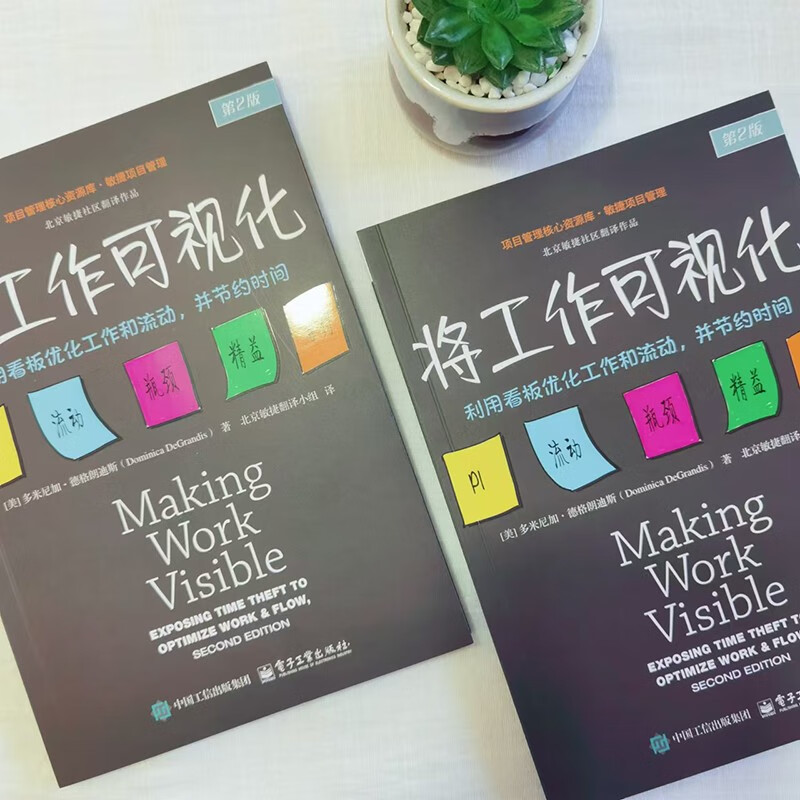 Visualizing Work (2nd Edition) Kanban Optimizes Workflow Save Time Workplace Efficiency Working Methods