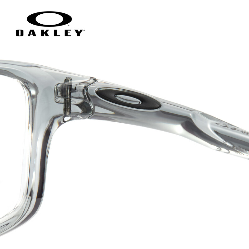 OAKLEY Oakley glasses sports frames for cycling and running men's and women's optical frames can be equipped with prescription lenses 8080-04 transparent gray with free anti-blue light lenses