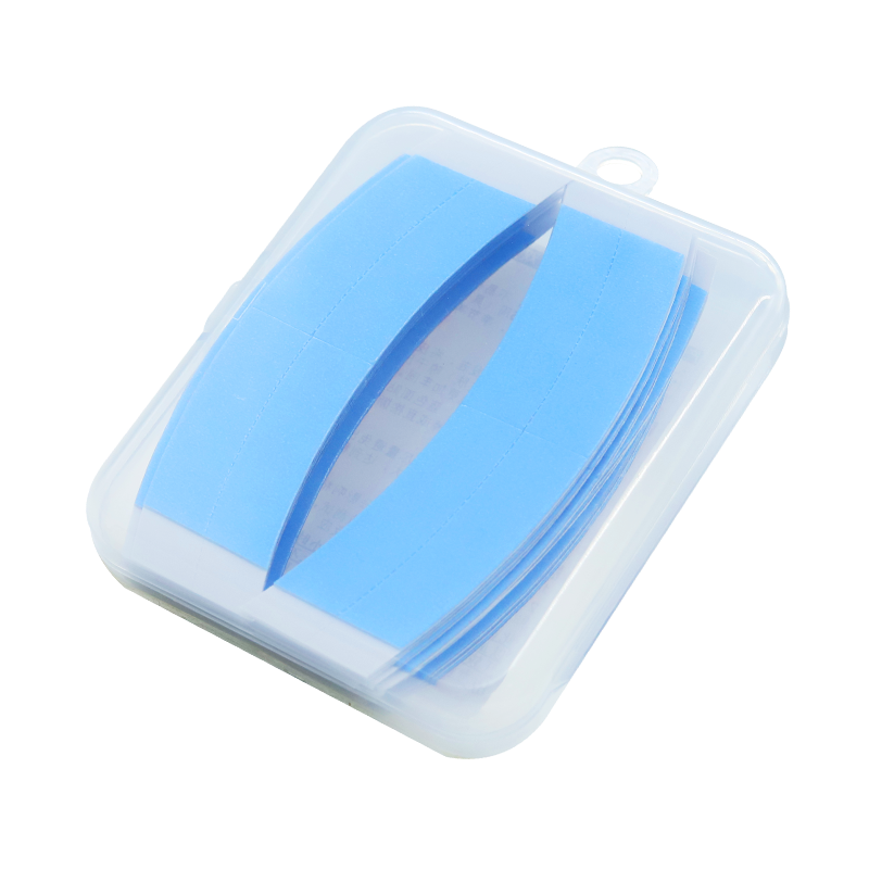 Can be beautiful wig film biological scalp double-sided tape waterproof and anti-sweat wig patch skin special weaving hair repair adhesive film 36 pieces of blue glue + glue removal cotton + glue removal liquid