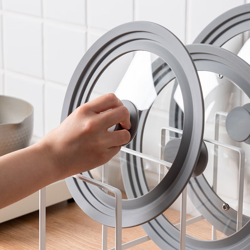 Onlycook universal pot lid silicone glass pot lid steamer wok soup pot milk pot dry pot lid suitable for 24-28cm