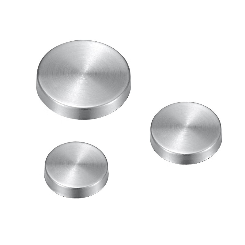 Yali 304 stainless steel mirror nails decorative nails advertising glass nails mirror fixing nails decorative cap screws acrylic brushed color diameter 16mm (pack of 8)