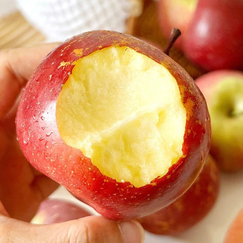 Yujian Orange Authentic Daliangshan Yanyuan Chou Apple Seasonal Fresh Fruit 2025 Fresh Fruit Net Weight 2.5 Jin 8-12 Small and Medium Fruits