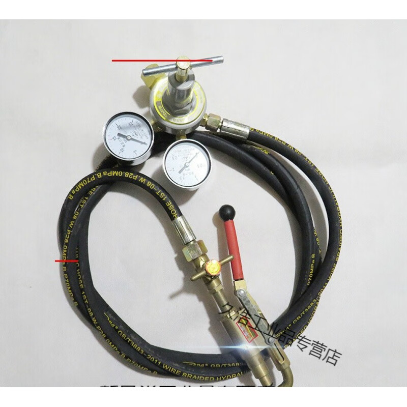 1-35kg dry powder fire extinguisher inflatable head filling equipment charging valve charging gun repair tools accessories Jialing threaded 1-35kg inflatable head