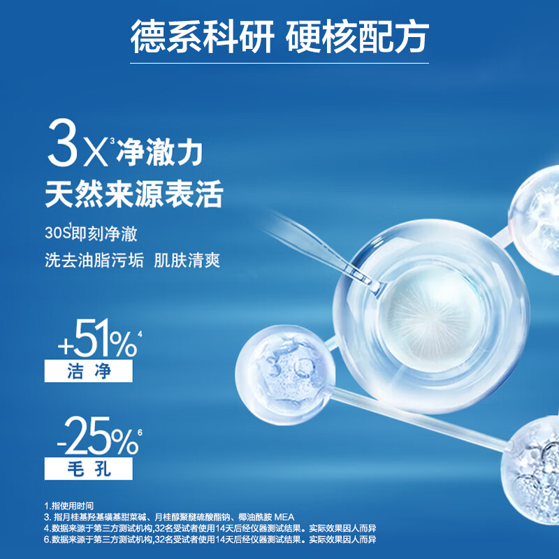 NIVEA Men's Instant Clear Moisturizing Hydrating Essence Facial Cleanser 150g*2 Facial Cleanser New Year's Gift