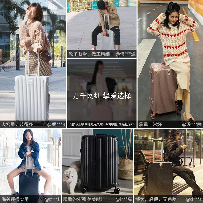 Tiffany Carney Super Large Capacity Suitcase Zipper Style Men's Business Travel Plane Check-in Trolley Case Anti-Scratch and Anti-fall Female Student Universal Wheel Large Size Thickened Suitcase Password Case Leather Suitcase Black Scratch-Resistant 40-inch Student Accommodation