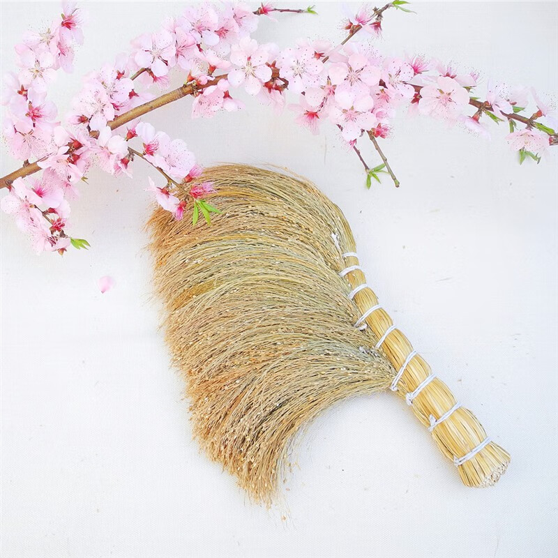 Soft millet rice ear broom bed kang large valley rural old-fashioned broom millet seedling broom