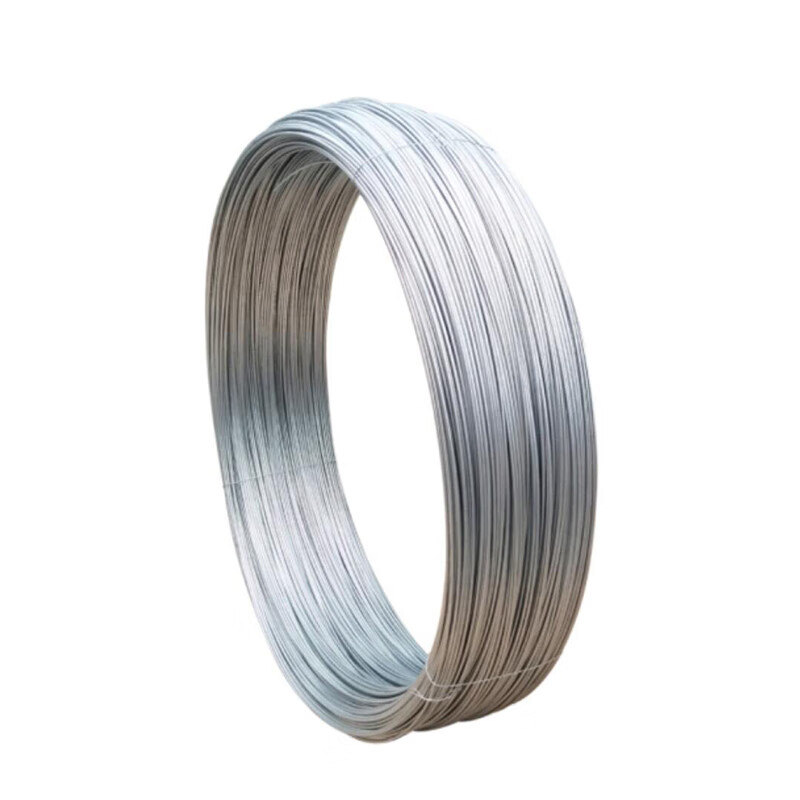 Hasdick Beijing Warehouse Delivery Galvanized Iron Wire Bundling Fine Iron Wire No. 16 (5KG) Thick 1.6mm Long About 317 Meters HK-358
