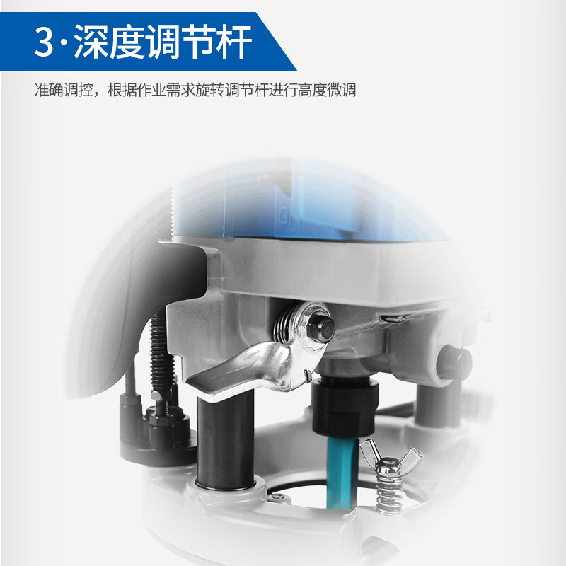 Dongcheng bakelite milling and woodworking engraving machine gong machine slotting and trimming machine woodworking power tool M1R-FF04-12