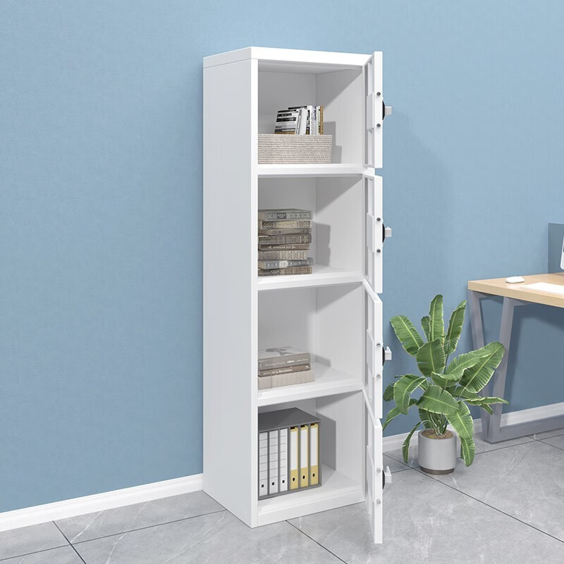 KINKOCCL safe cabinet file cabinet double safe file cabinet smart password lock four doors