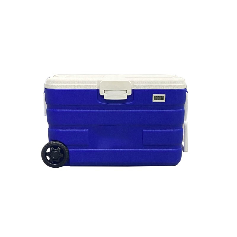 Saixin cold chain 40-liter vaccine refrigerator medical blood specimen low-temperature reagent transport box GSP incubator temperature recorder refrigerator + ice box + temperature display 2-8 degrees