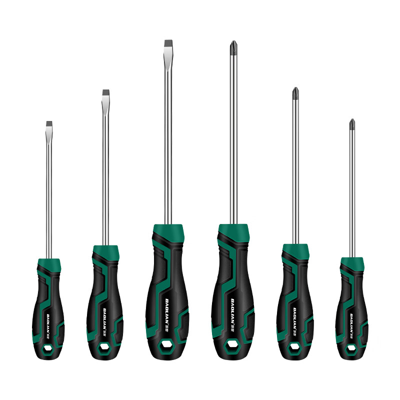 Baolian Baolian flagship model S2 screwdriver, cross, one character, strong magnetic, super hard screwdriver set, screwdriver, small screwdriver, flagship model 3*75, one character each, one cross