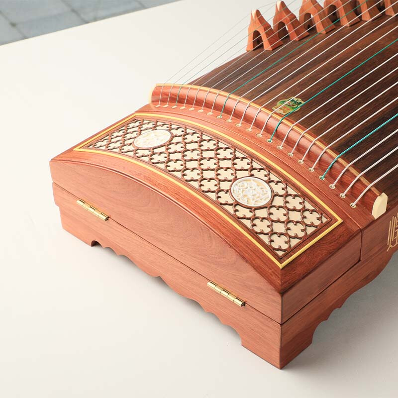 Dunhuang brand guzheng 694kk banana window night language mid-range performance guzheng Shanghai National Musical Instrument Factory No.1