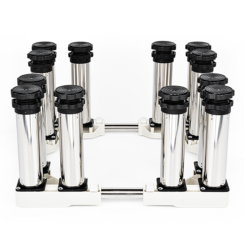 Washing machine with 30 cm elevated base shelf for disinfection cabinet, heightened stainless steel feet, fully automatic pulsator drum washing machine base, universal bracket, refrigerator base, ice making rack, round tube 4-legged upgrade, total height (29-32cm)