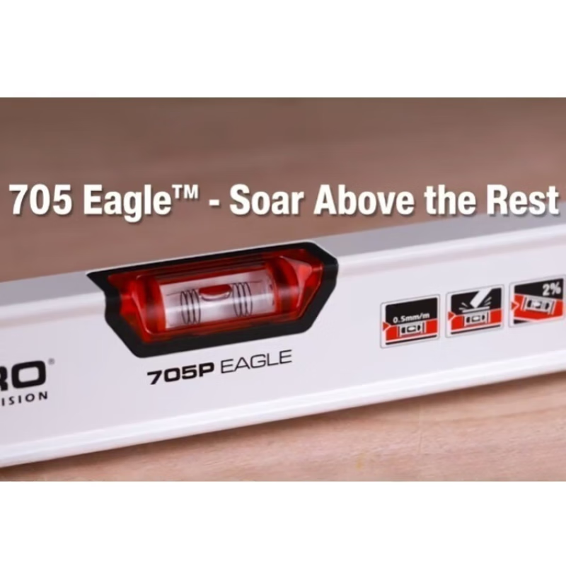 KAPRO Israeli measuring instrument spirit level red vision Space Monkey Hardware Factory 1 meter 2 blister non-magnetic