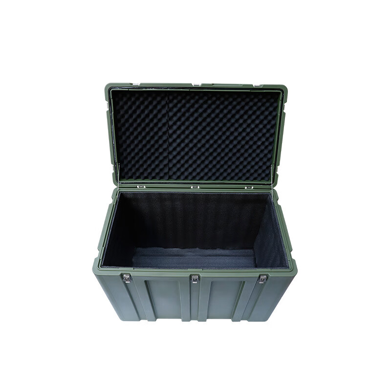 Jingsheng Fengbo airdrop box 1000*600*700mm outdoor portable supply box equipment box unit combat readiness equipment box military green GSX15 rotational molding box