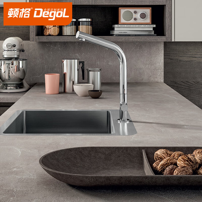 Mexueer custom kitchen integrated cabinet custom open kitchen kitchen cabinet island small apartment factory direct sales whole house customization