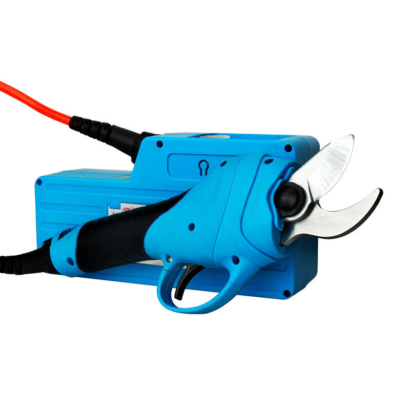 MDNG custom-made lithium-ion cordless electric pruning shears, fruit tree scissors, fruit tree garden pruning rechargeable shears, Shu Chang Jiahang Cable 3CM screw rod, one battery and one charge