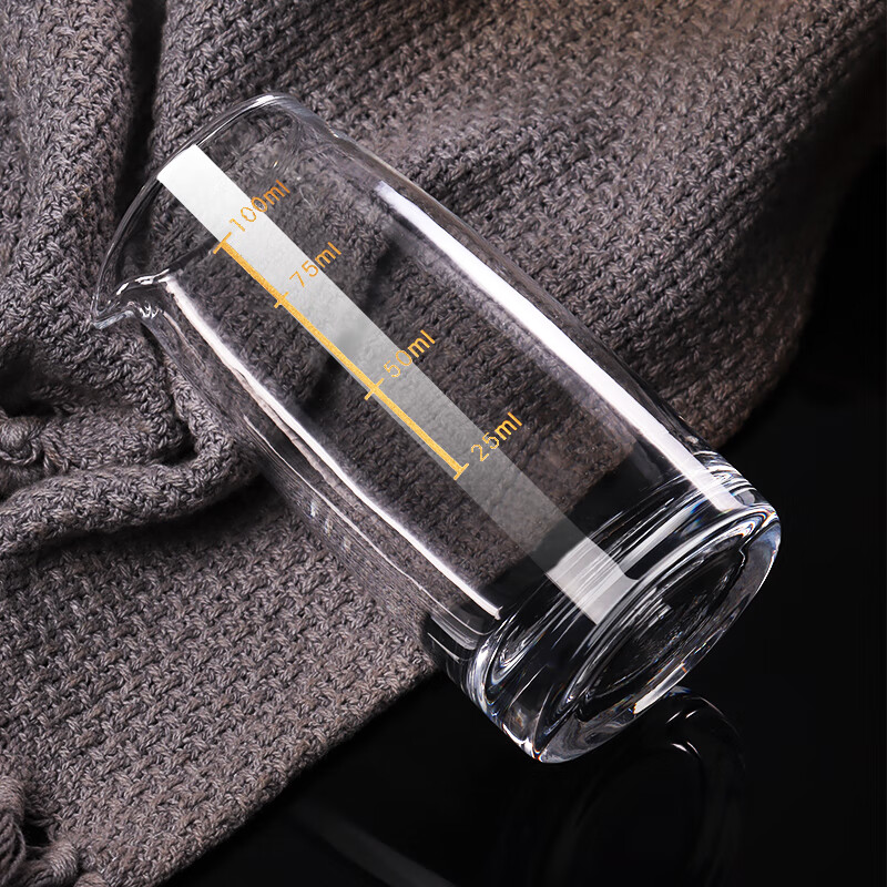 Baijie white wine cup wine divider, wine pourer, household scale wine jug, small wine cup 100ml white wine jug 6 pieces set