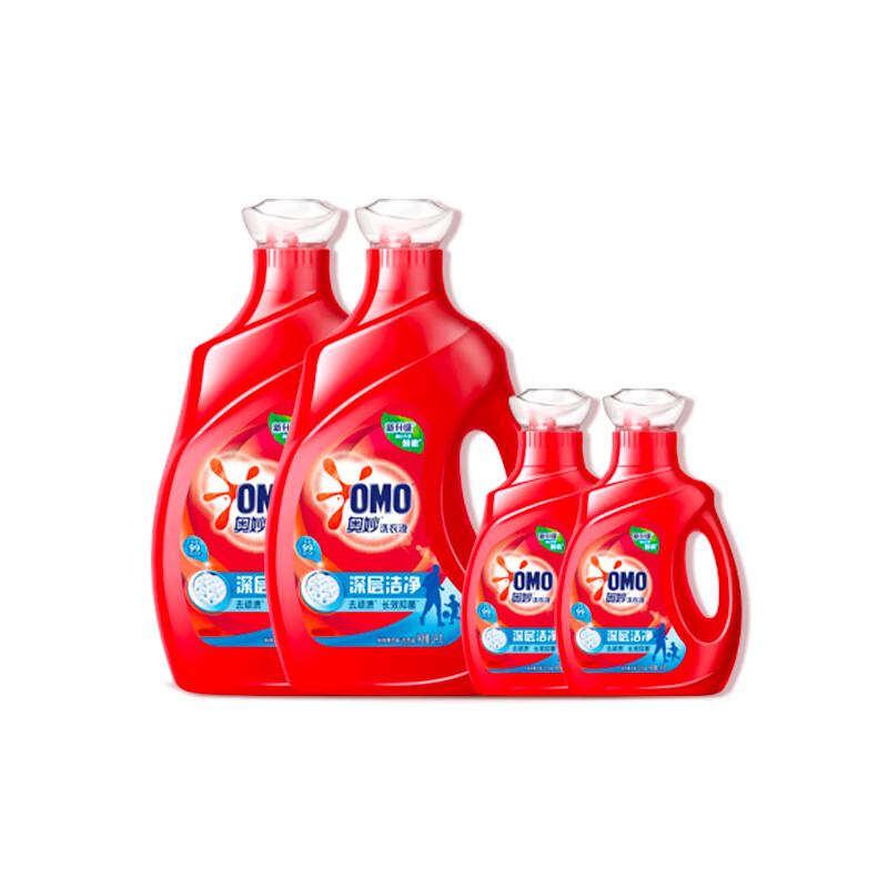 OMO (OMO) Wu Lei Haowu stain removal enzyme deep cleansing long-lasting fragrance enzyme 16 pounds school uniform laundry detergent
