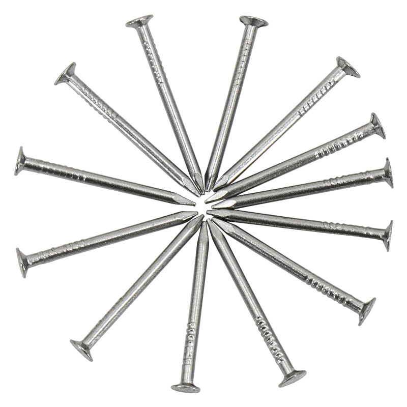 Hasdick Beijing Warehouse Delivery HK-01 Woodworking Iron Nails Construction Site Special Iron Nails Round Steel Nails 60mm (1KG/bag)