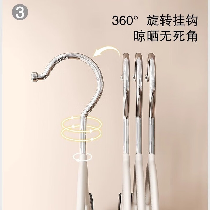 Good wife clothes hanger with slant collar, anti-slip, non-marking, non-bulging, household clothes drying artifact, bedroom wardrobe storage clothes hanger