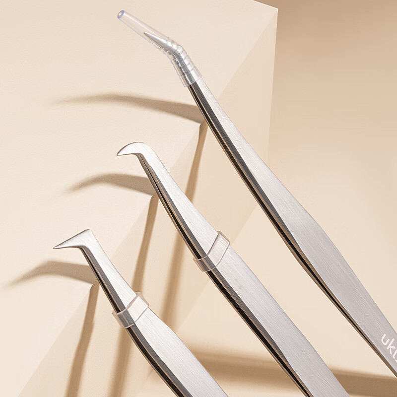 Ukiss (ukiss) false eyelash tweezers, gold feather clip, professional grafting and inoculation, high-density eyelash artist for beginners, birthday gift