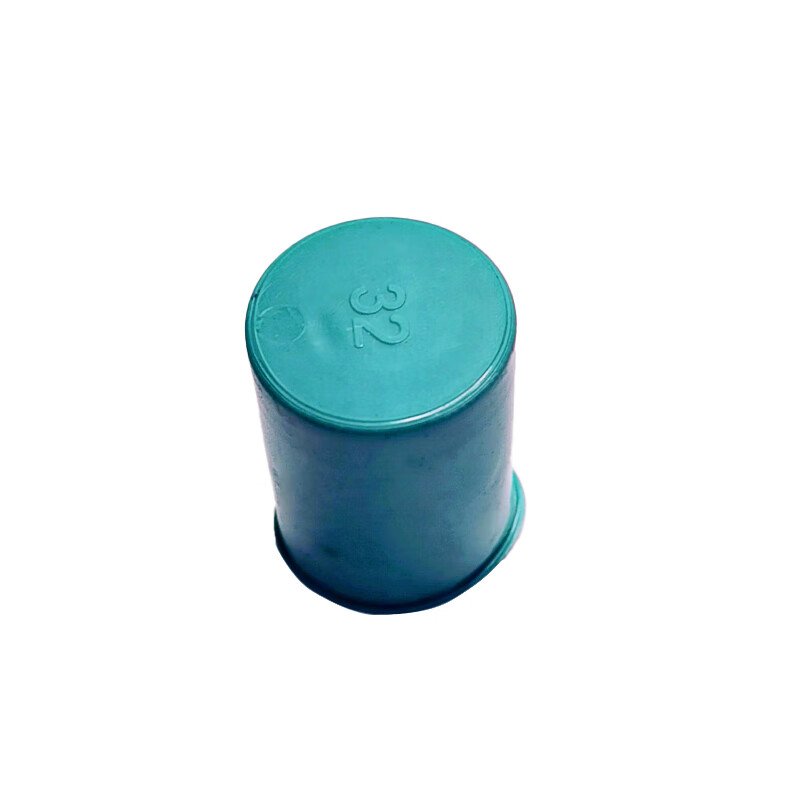 Qiliyu extended steel bar protective cap black green steel wire head protective cap straight thread protective sleeve plastic sleeve plug 16 extended cap 2000 pieces (black 3.7 cm)