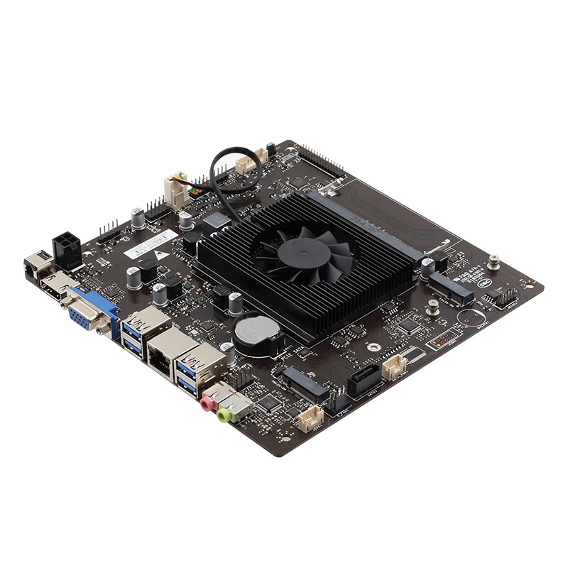 Customized Jiewei J-N09 mini host control industry J41 10 610 all-in-one iT motherboard JW-J4125T (10W) quad-core four-thread/clocked frequency