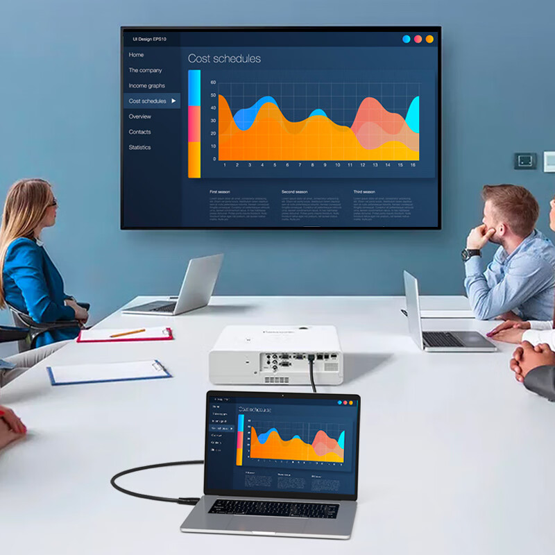 Philips HDMI cable version 2.0 4K60Hz digital high-definition cable 3D video cable laptop set-top box connected to TV projector display data connection cable 1 meter